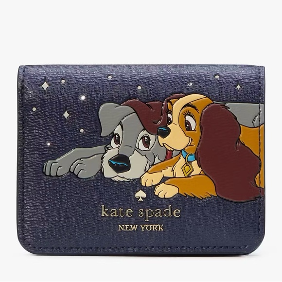 kate spade Handbags - NWT Disney X Kate Spade New York Lady And The Tramp Small Bifold Wallet